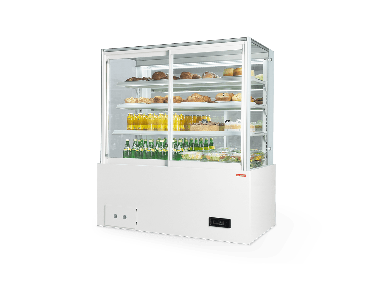 Refrigerated cabinets for drinks